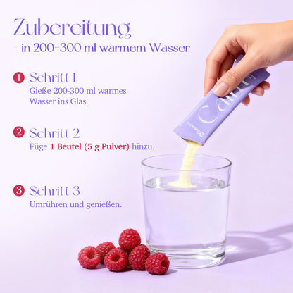 Equilibrio en lugar del estrés – día a día con ashwagandha, L-teanina, rhodiola y azafrán