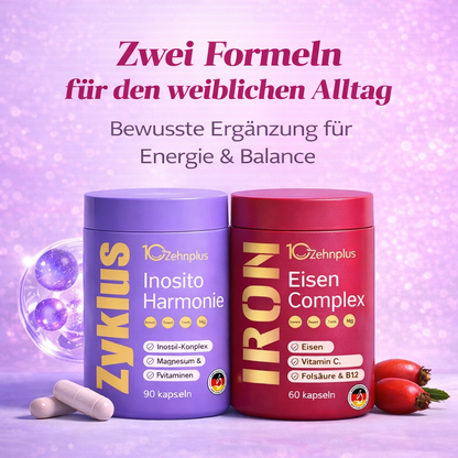 Zwei Formeln für die täglichen Bedürfnisse von Frauen