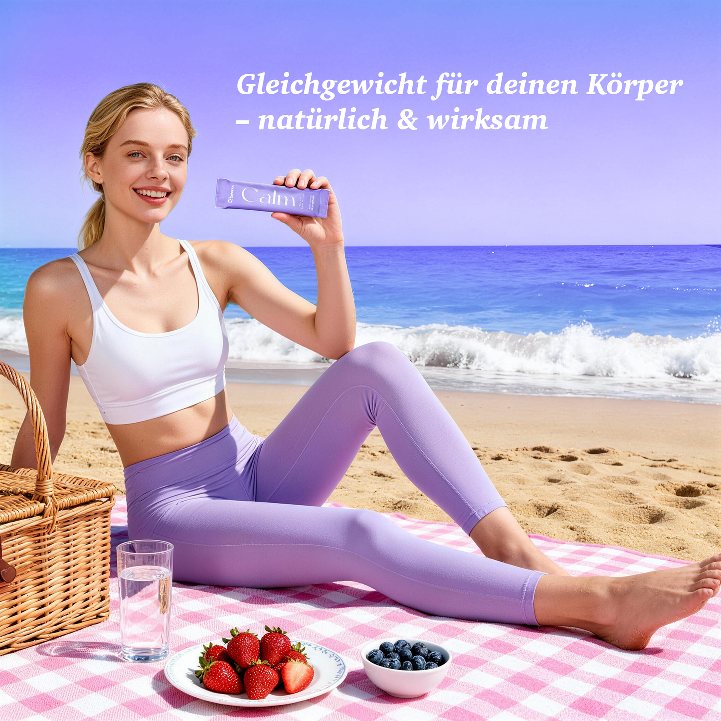 Equilibrio en lugar del estrés – día a día con ashwagandha, L-teanina, rhodiola y azafrán